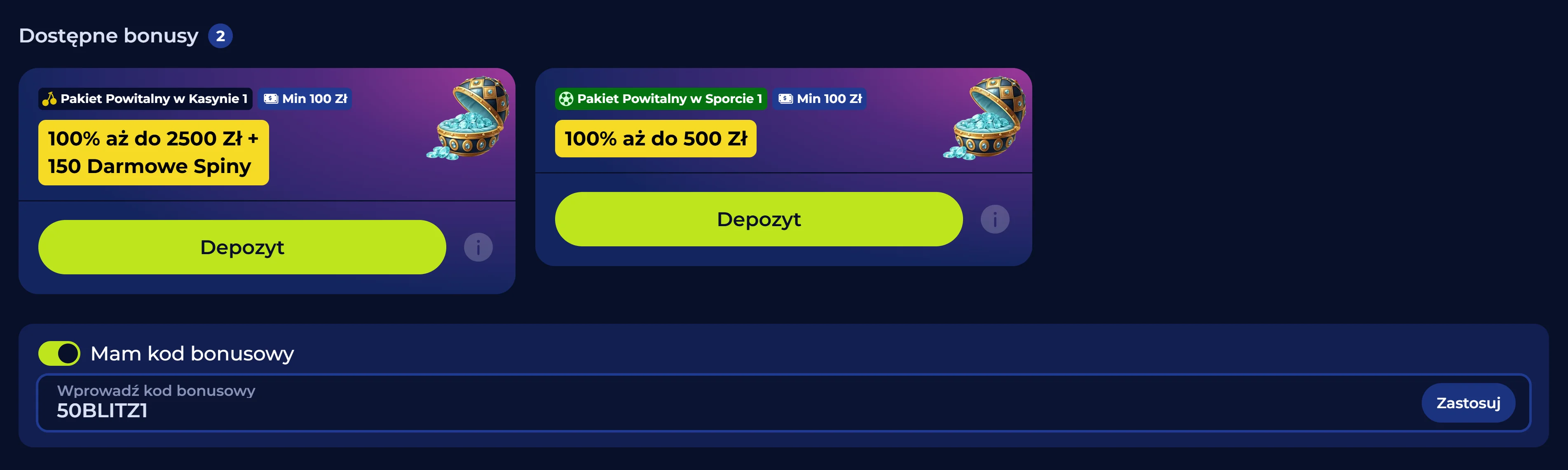 Jak Otrzymać bonus bez depozytu IvyBet Casino? Krok 3