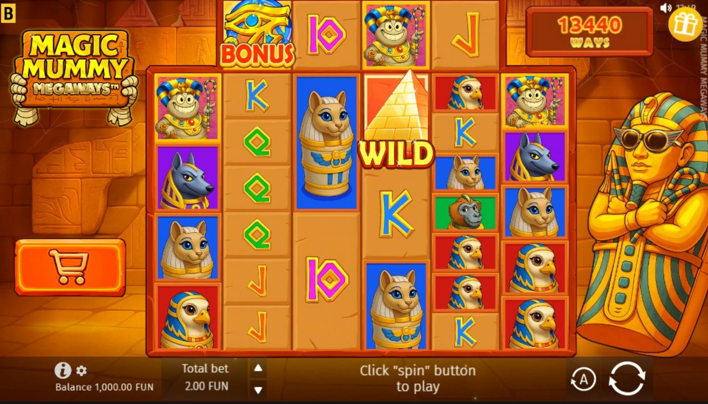 Slot Magic Mummy Megaways