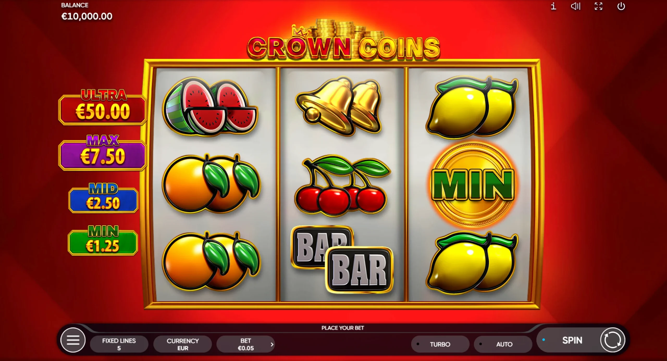 Slot Crown Coins