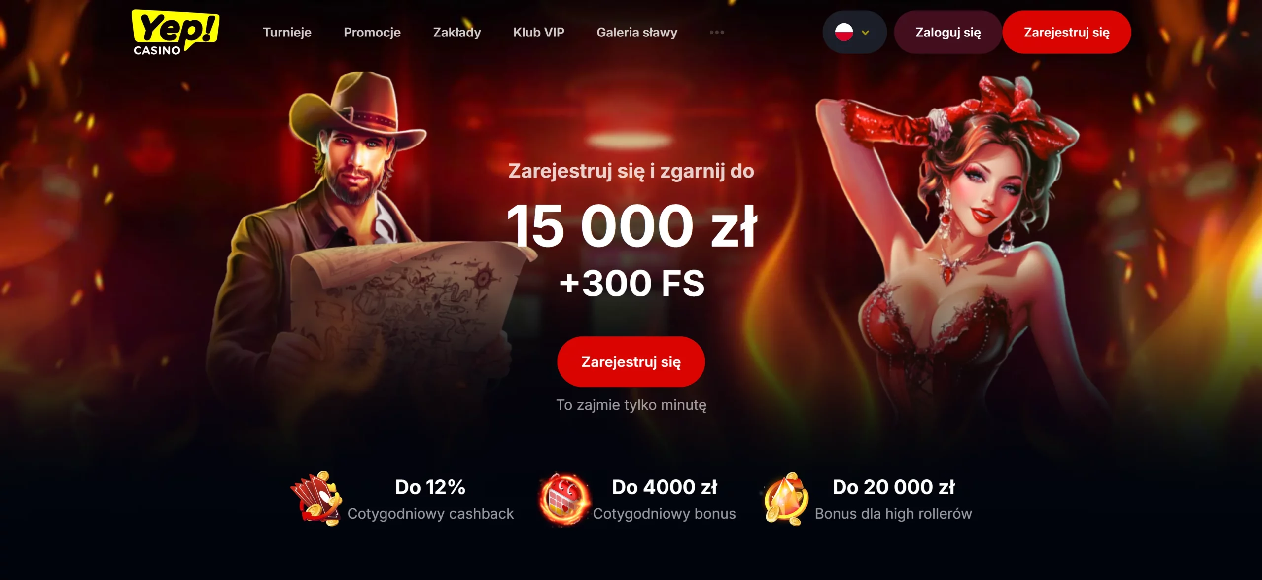 YEP! Casino Main Page