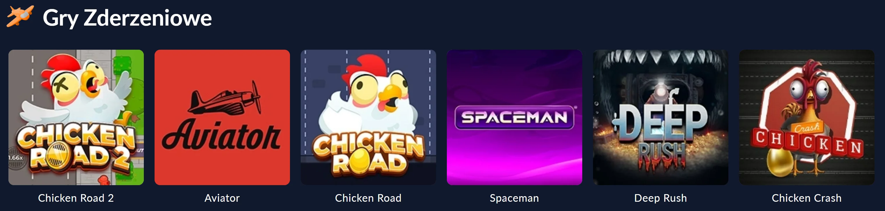 Bison Casino Gry zderzeniowe (Crash)