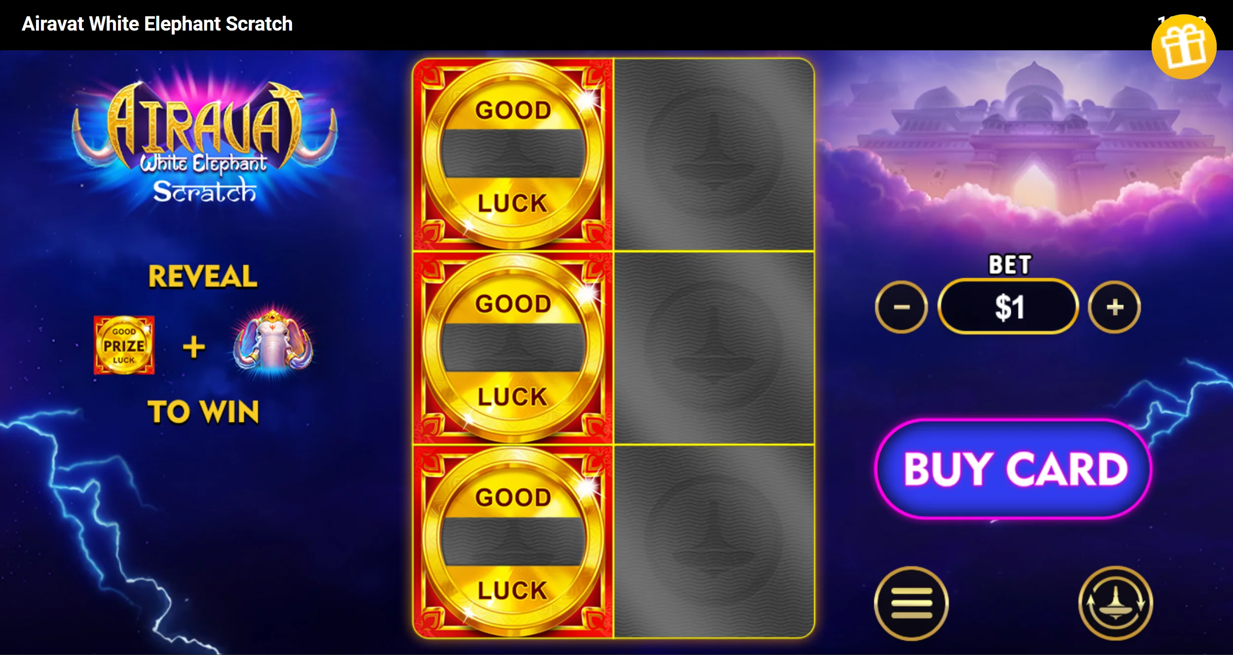 Airavat White Elephant Scratch