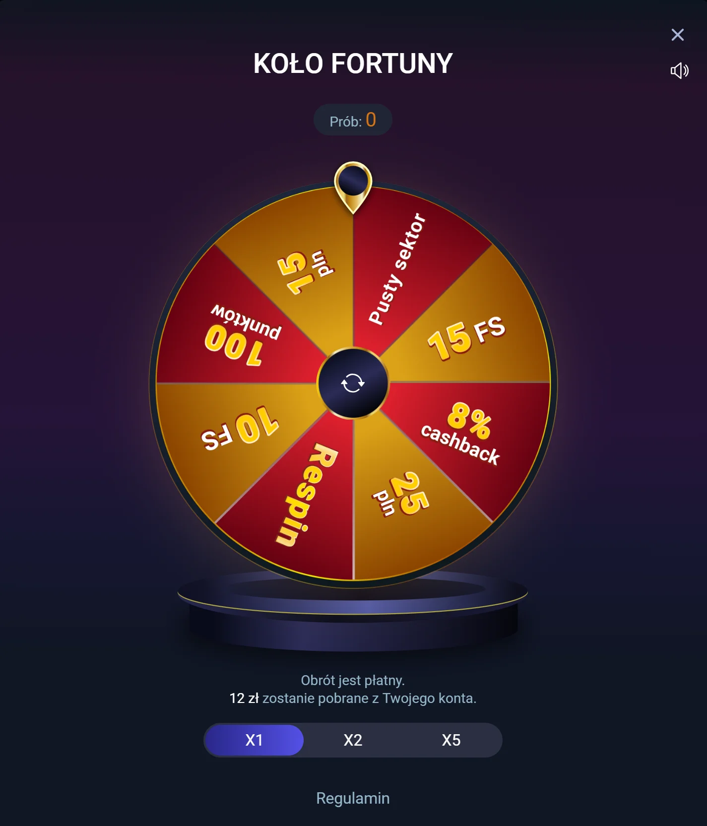 Vox Casino Koło Fortuny