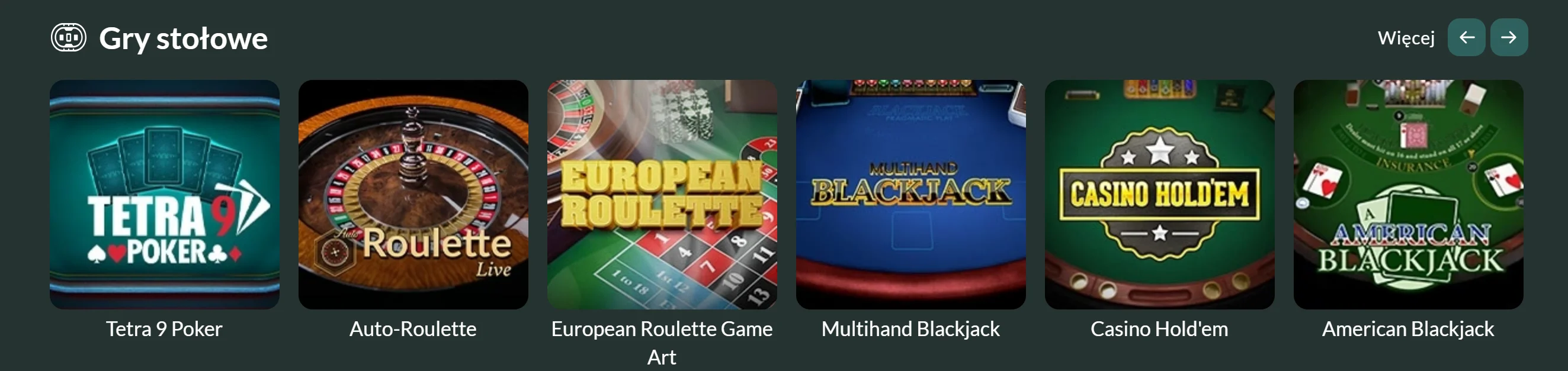 Lemon Casino Gry Stołowe