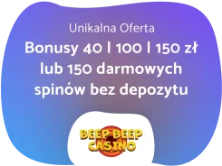 Beep Beep bonus bez depozytu