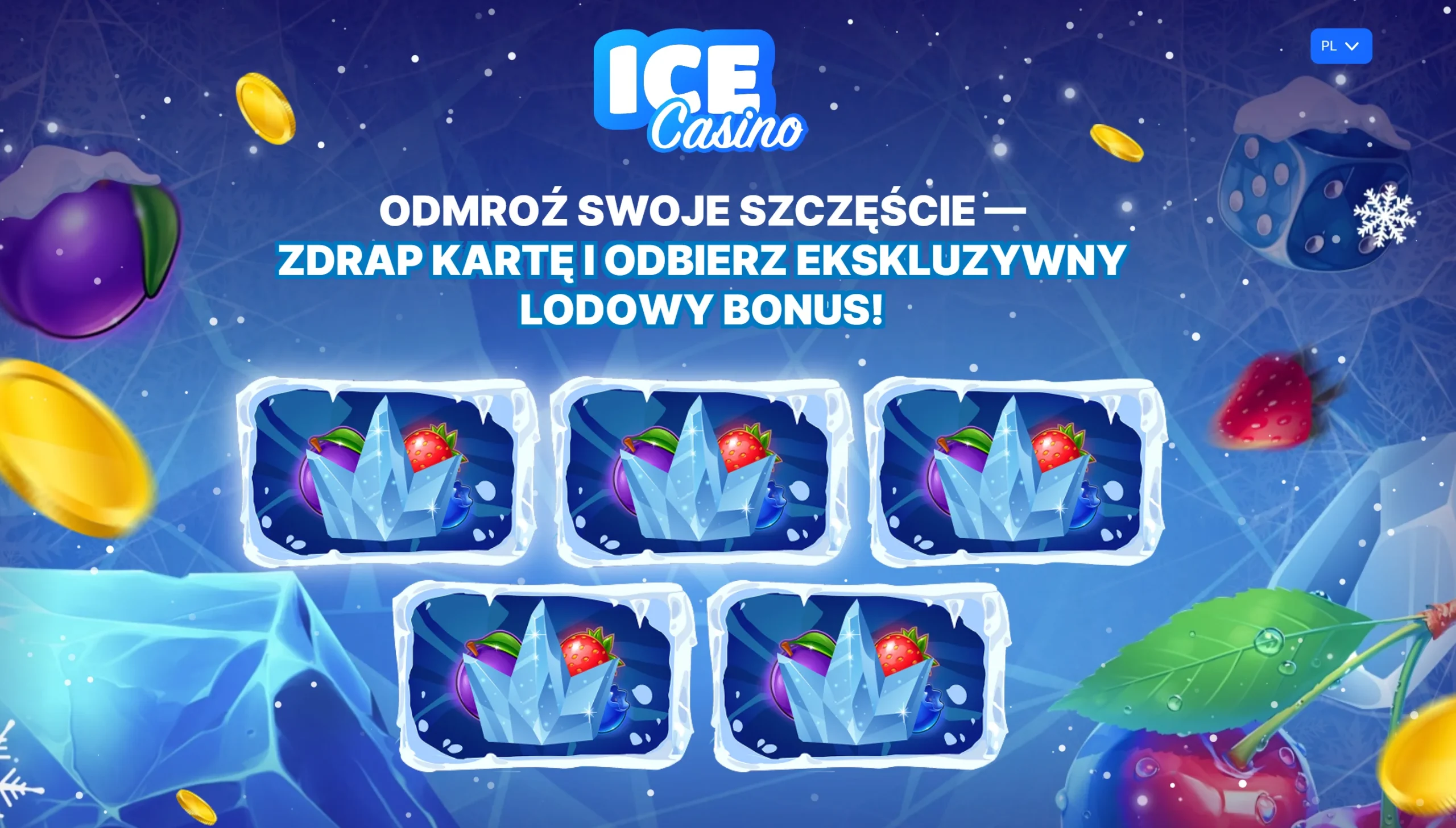 Ice Casino bonus bez depozytu