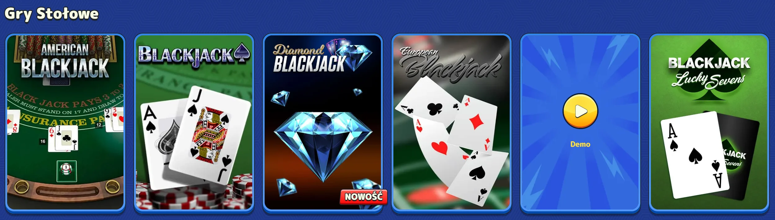 Gry stołowe Pistolo Casino