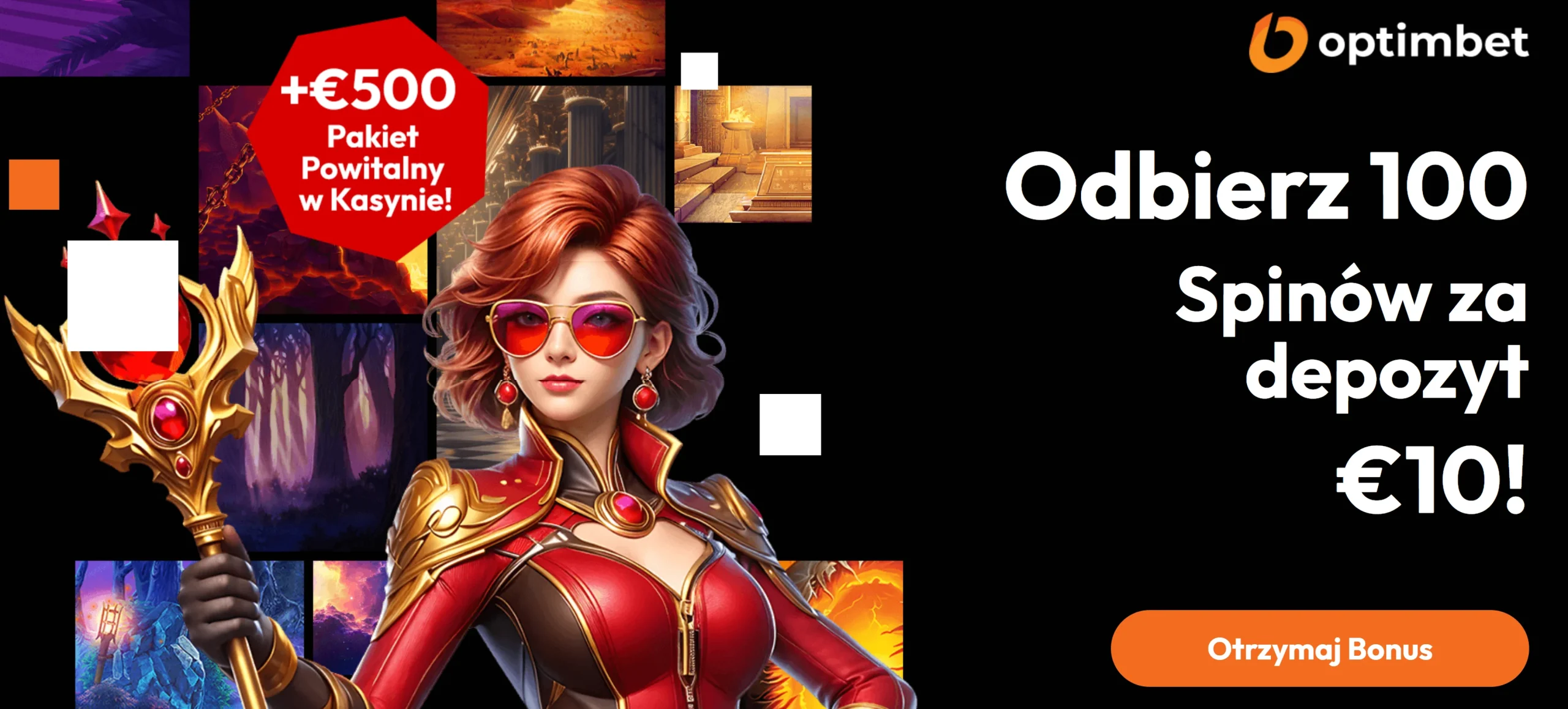 Jak otrzymać bonus za depozyt Optimbet Casino? Krok 1