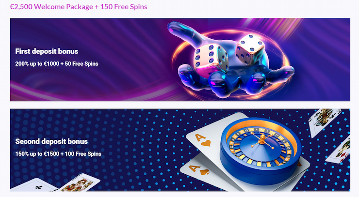 Europe Fortune welcome bonus