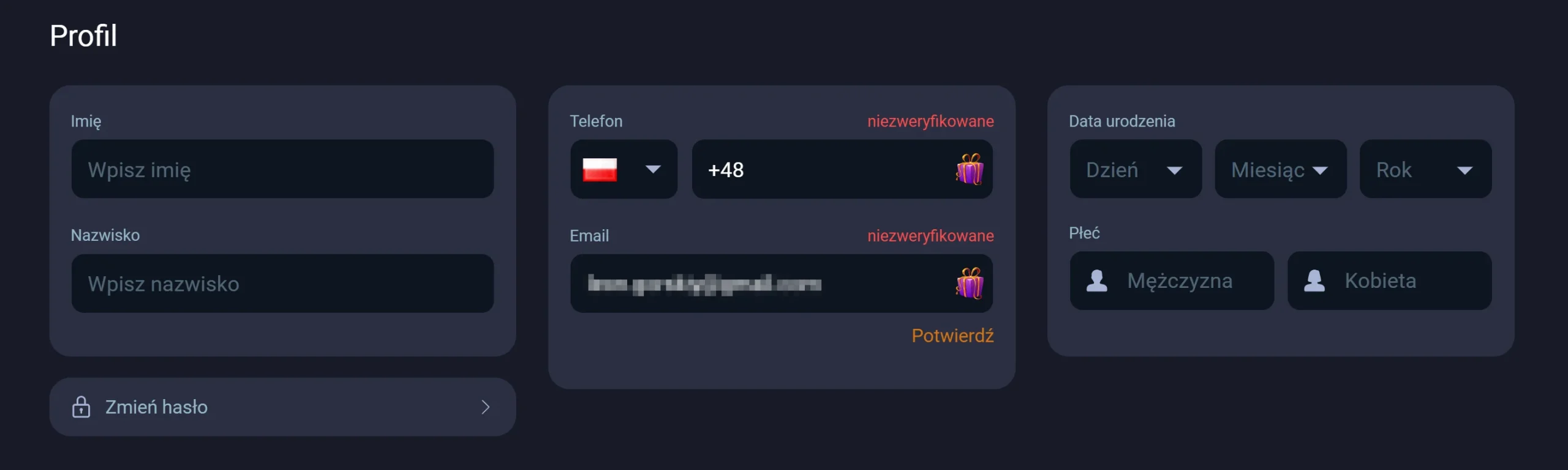 Jak otrzymać bonus bez depozytu VOX Casino? Krok 3