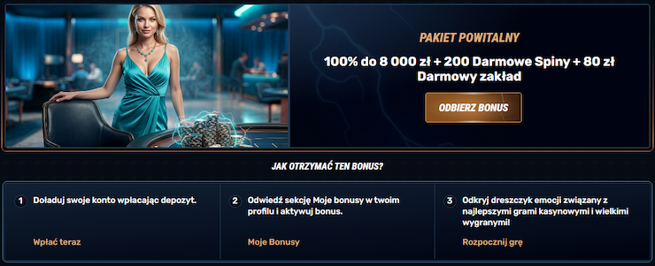 Golazzo Casino bonus powitalny