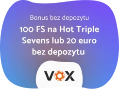 VOX Casino bonus bez depozytu
