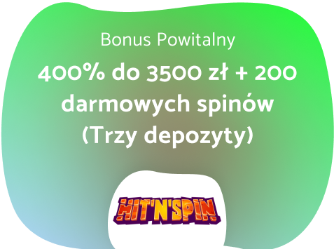Hit’n’Spin Bonus Powitalny