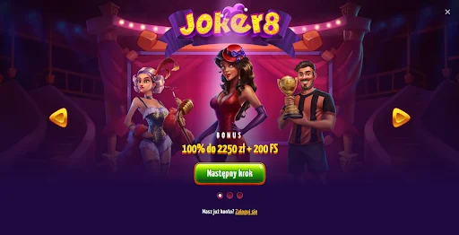 Joker8 bonus powitalny