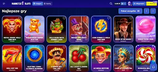 MagneticSlots glowna strona