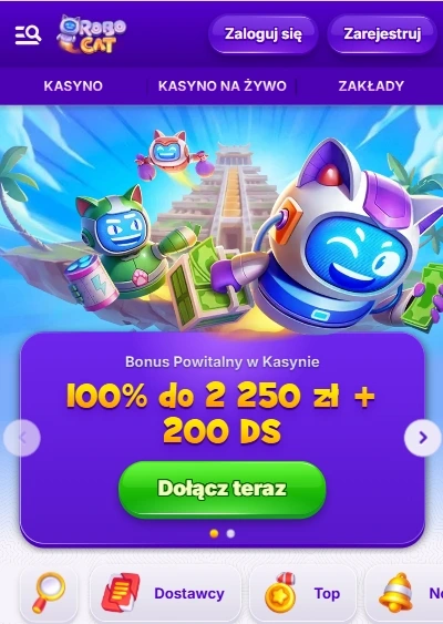 RoboCat nowe kasyno online