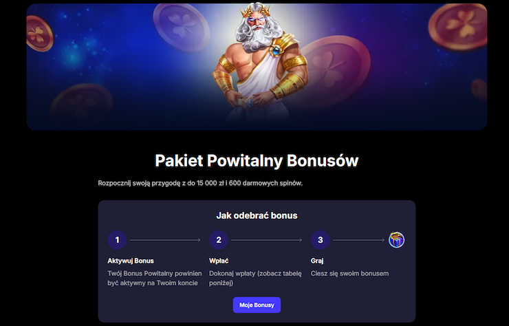 Sierra Casino paket powitalny