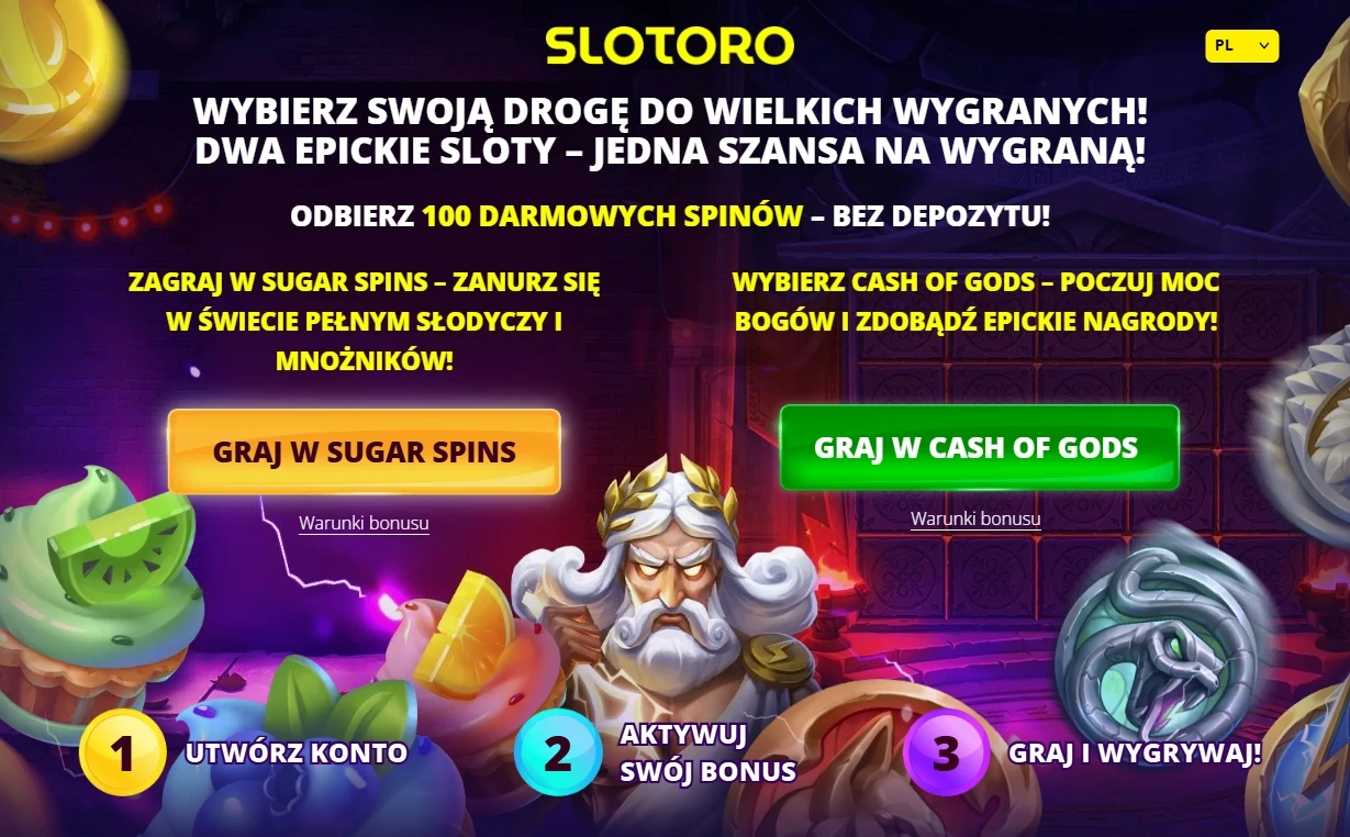 Slotoro Casino bonus