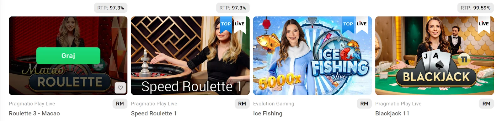 SpinBounty gry na zywo