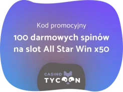 TycoonWin Casino kod bonusowy