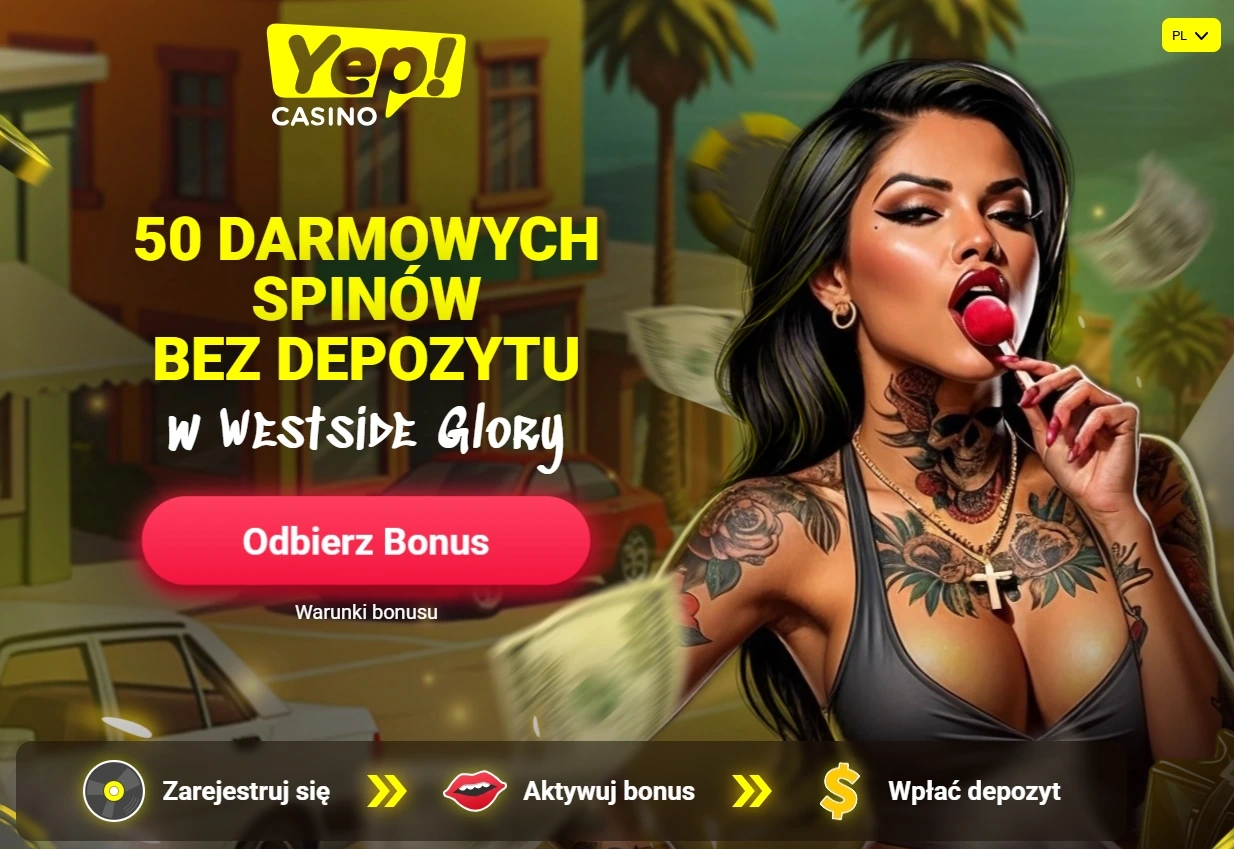 YepCasino darmowe spiny bez depozytu