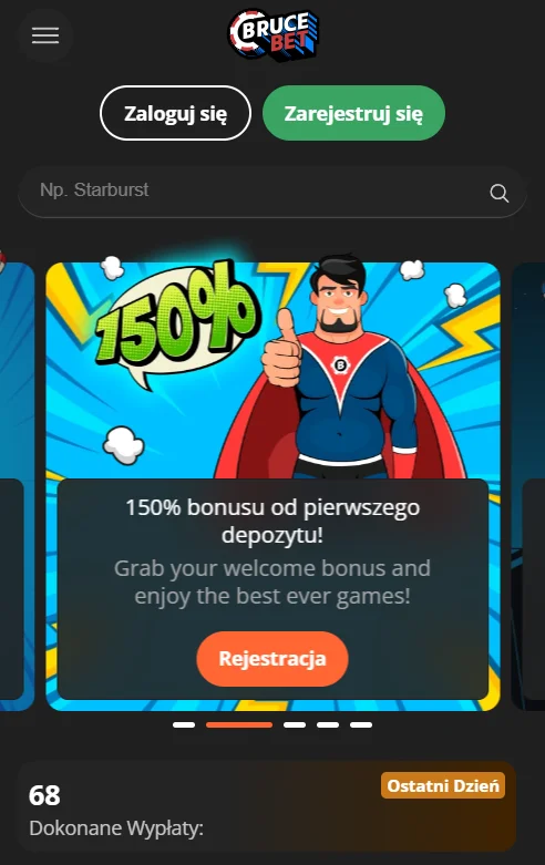 bruce bet mobilne kasyno