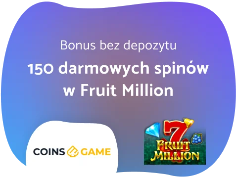 Coins Game bonus bez depozytu