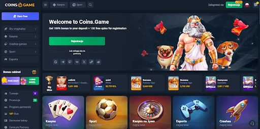 coins game casino glowna strona