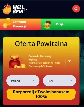 hellspin 100 free spins