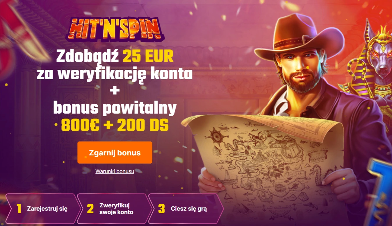 hitnspin darmowa kasa za rejestracje