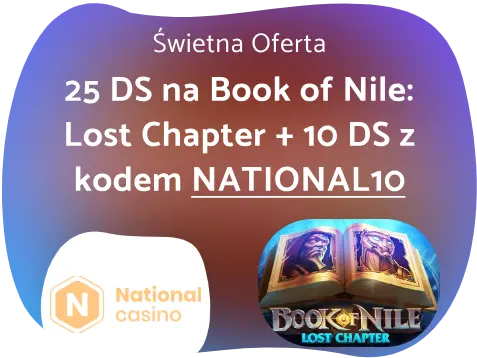 National Casino bonus bez depozytu 2025