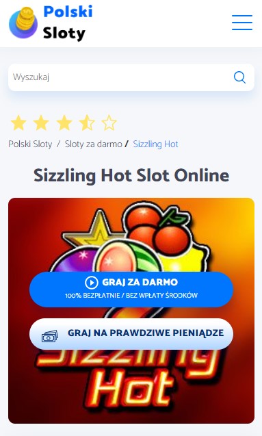 sizzling hot slot na polski sloty