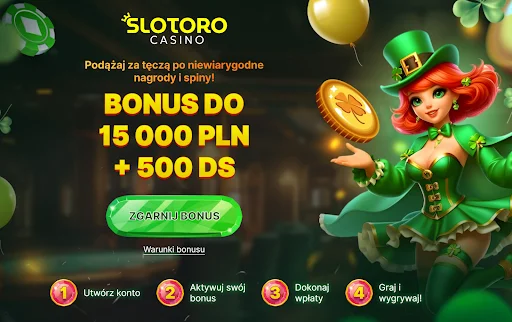 Slotoro Casino Patrick`s Day