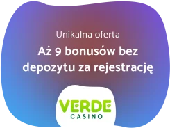 Verde Bonusy bez depozytu