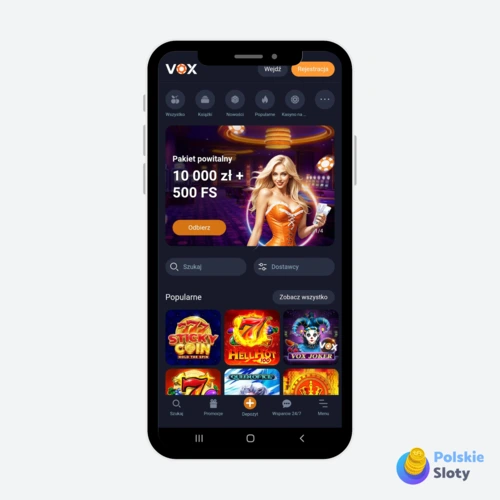 vox casino aplikacja