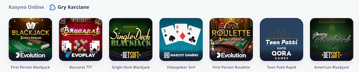 vulkan vegas karciane